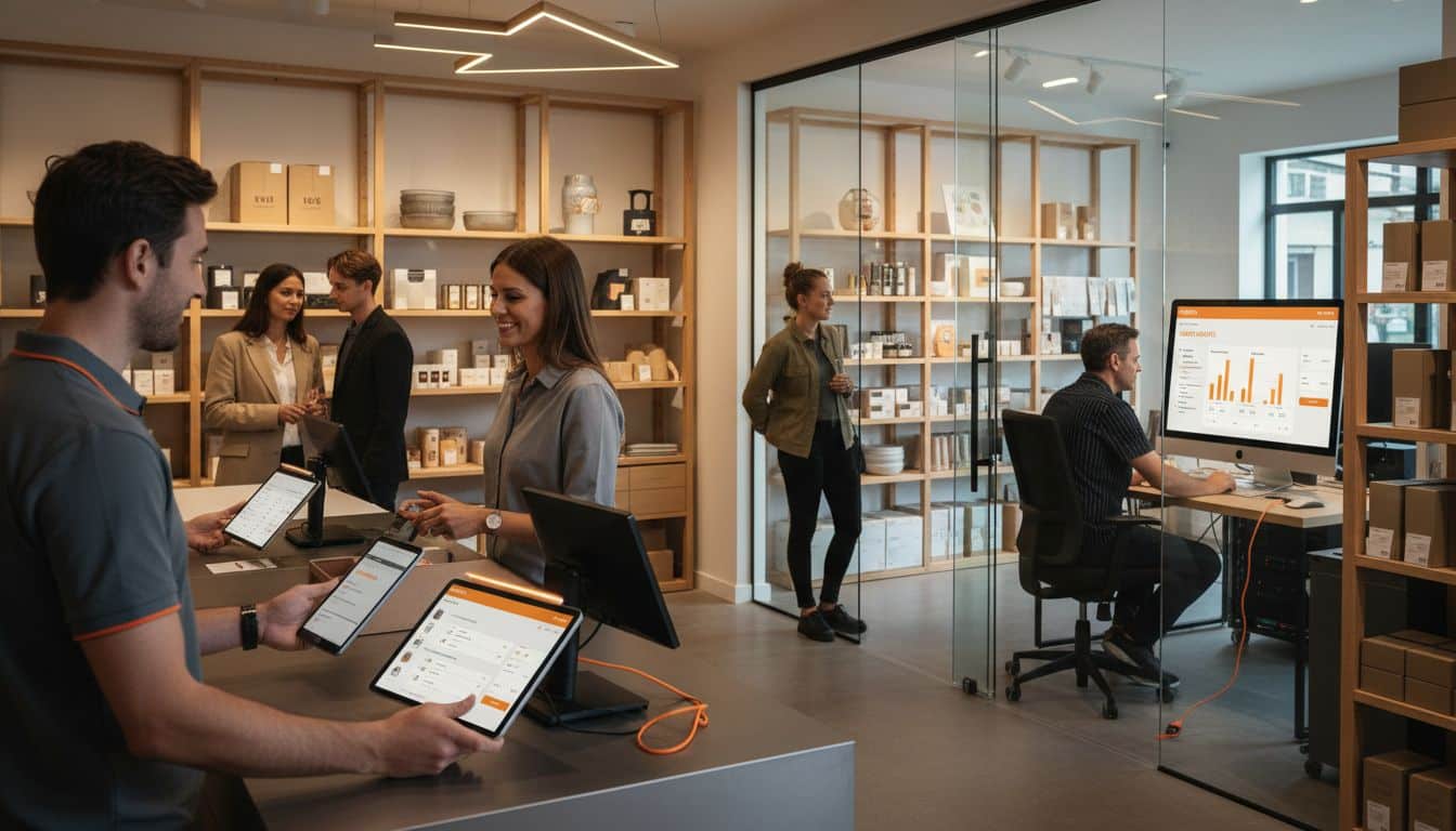 retail erp workflow