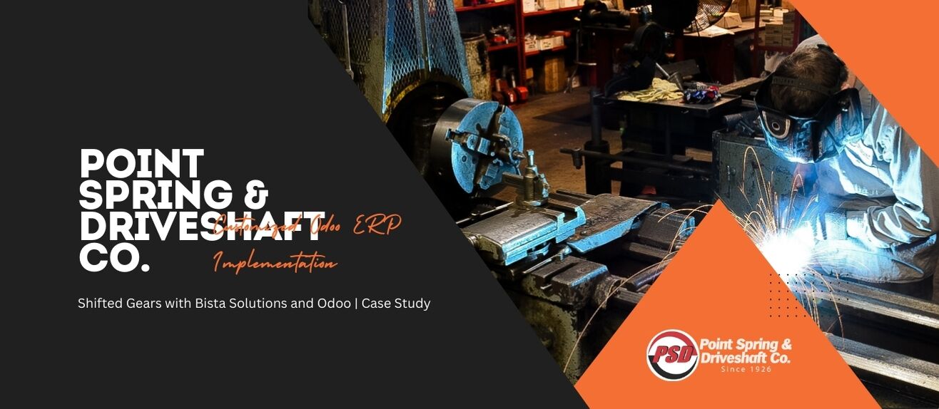 Odoo Case Study For Truck Parts. Odoo Implementation for Point Spring Driveshaft Co.