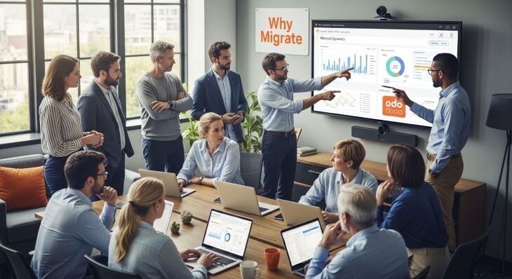 ERP migration collaboration