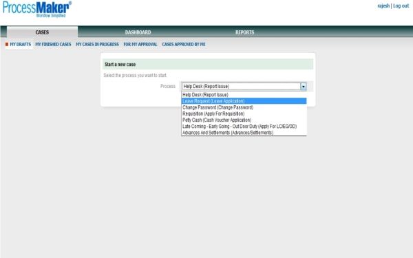 Predifine Master in Processmaker Processmaker