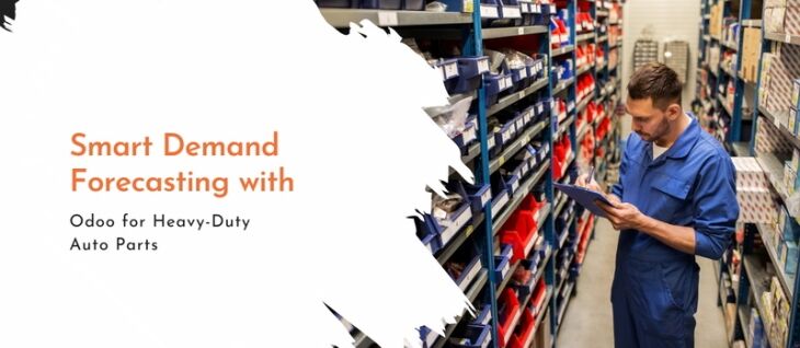smart demand forecasting with Odoo for heavy duty auto parts