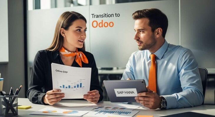 Odoo ERP SAP HANA transition